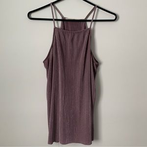 ✨ 2/$15 ✨🛍 Vanilla Star Shiny Purple Tank Top